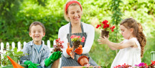 Familie Garten