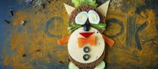 Funny sandwich for child