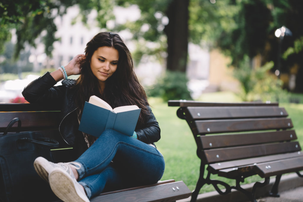 Lesen in der Mittagspause